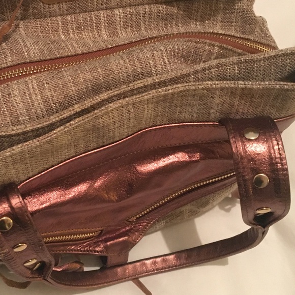 Botkier New York Linen Satchel Bag - Picture 13 of 13